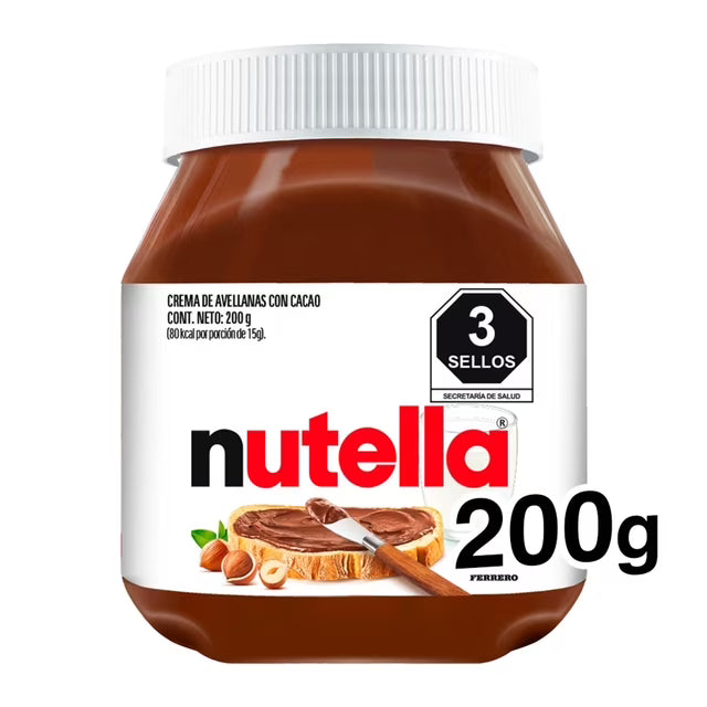 CREMA DE AVELLANA NUTELLA 12/200GR CJ