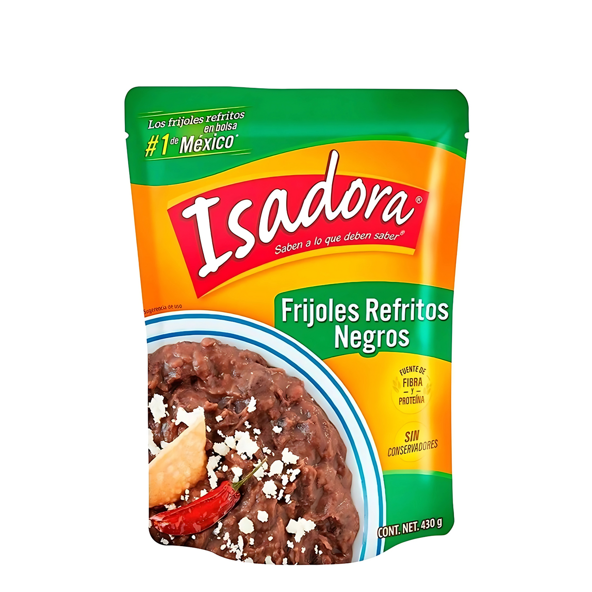 FRIJOLES ISADORA NEGRO 430GR