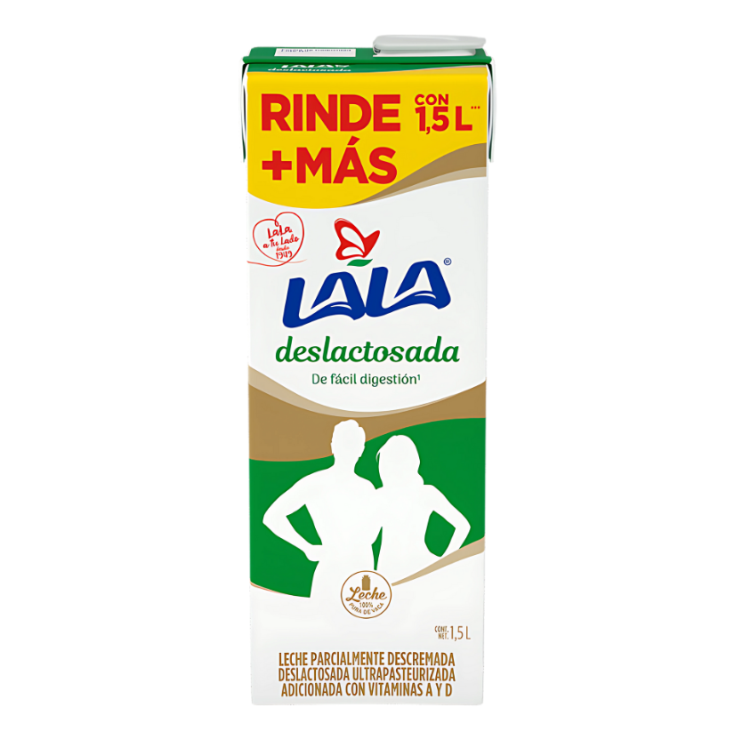 LECHE LALA DESLACTOSADA 1.5L