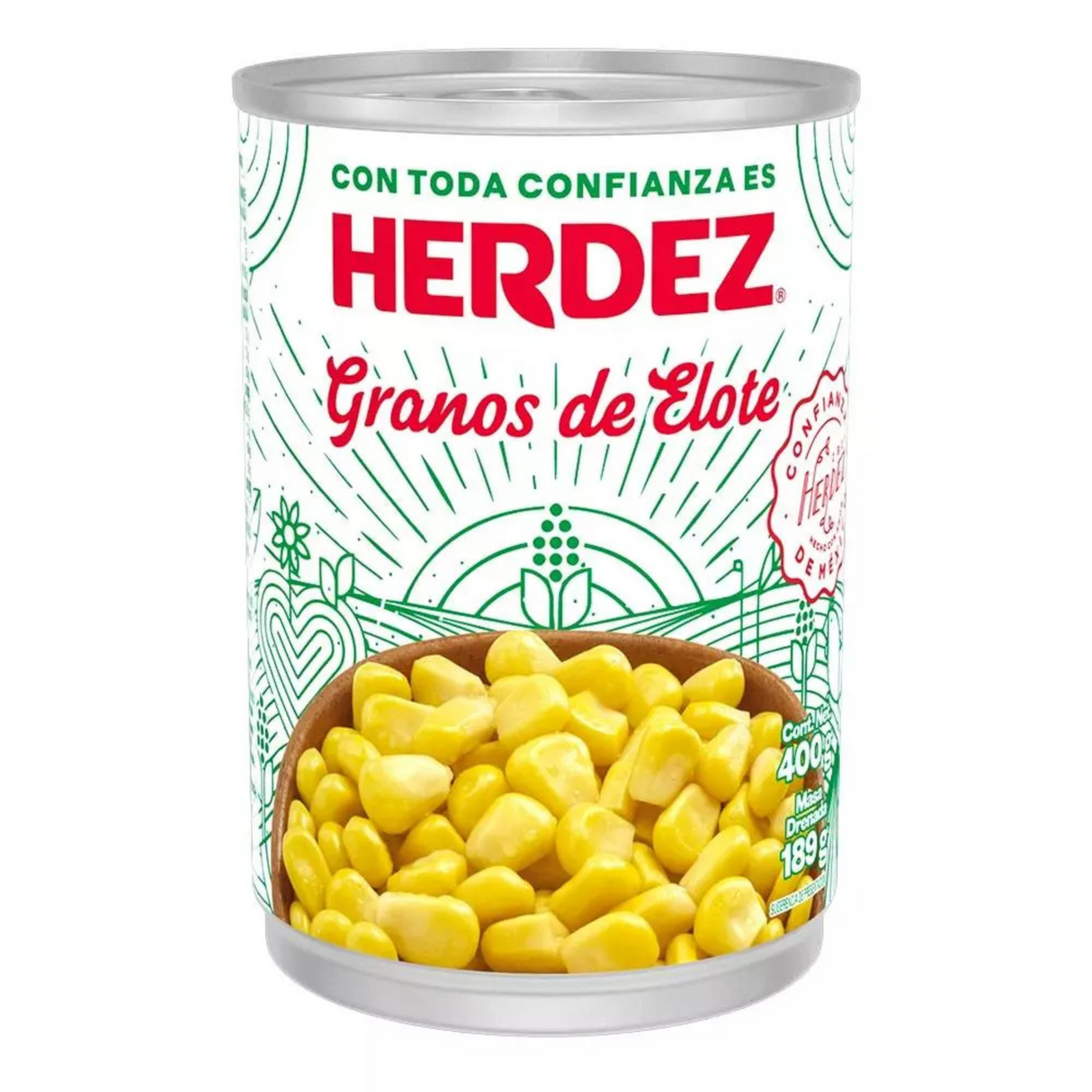 GRANOS DE ELOTES HERDEZ 400GR