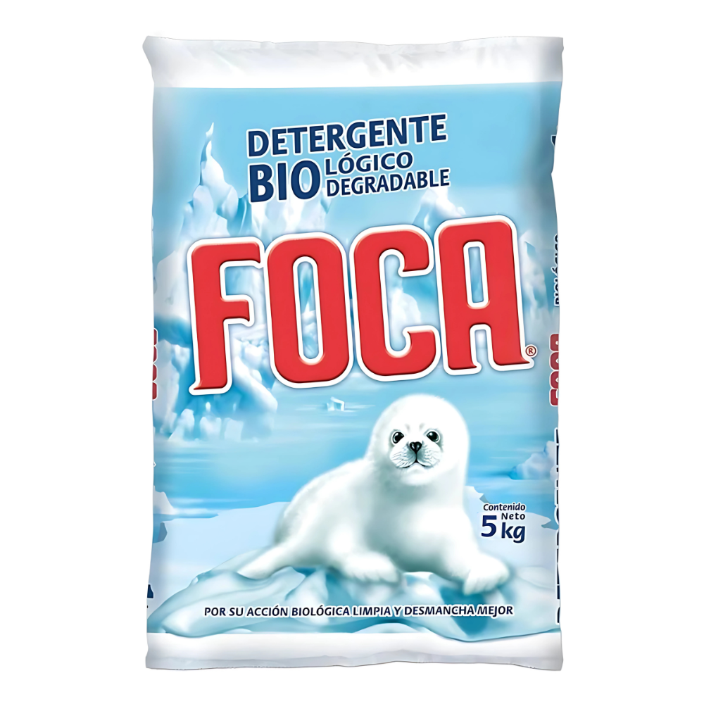 DETERGENTE FOCA EN POLVO 5KG
