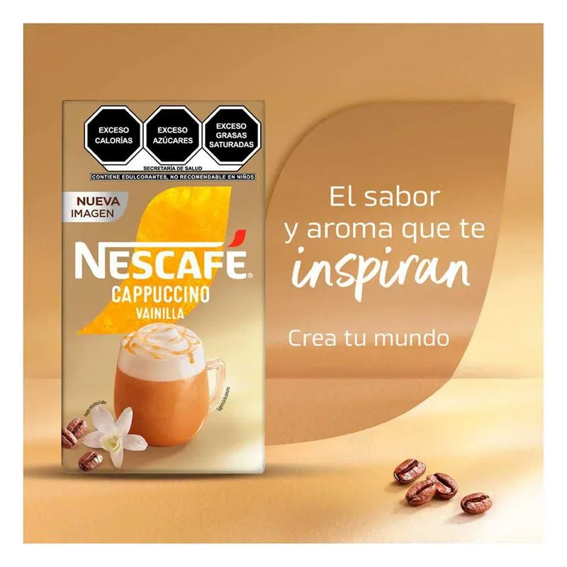 NESCAFE CAPPUCCINO VAINILLA 6/6/22GR CJ
