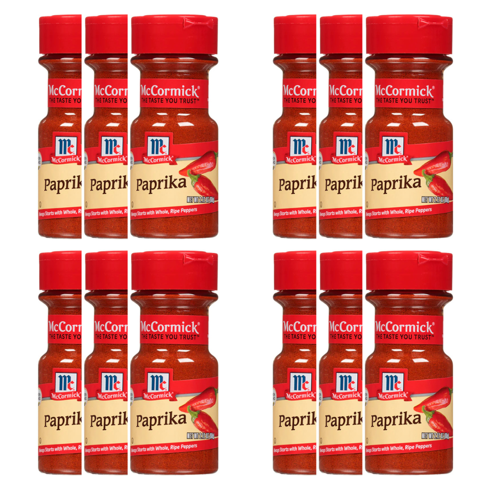 Caja de 12 Piezas de 47 GR c/u de Paprika Mccormick