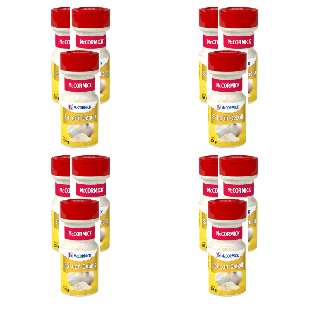 Caja de 12 Piezas de 135 GR c/u de Sal Con Cebolla Mccormick