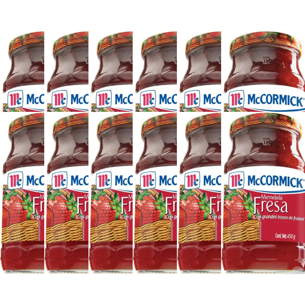 Mermelada de fresa McCormick - Diferentes Presentaciones