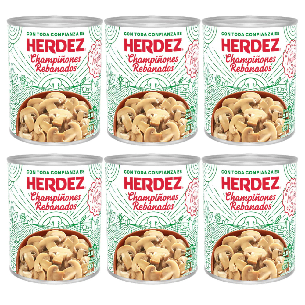 Champiñones rebanados Herdez - Diferentes Presentaciones