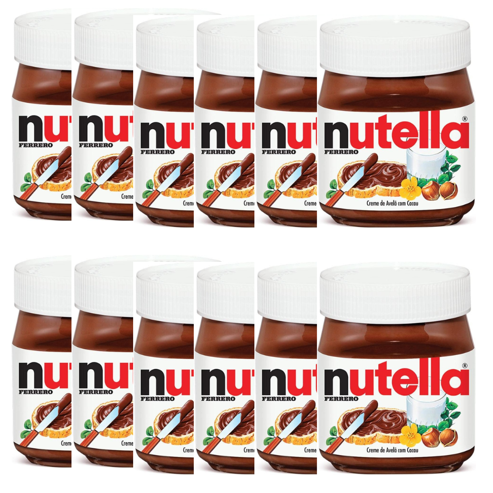 CREMA DE AVELLANA NUTELLA 12/200GR CJ