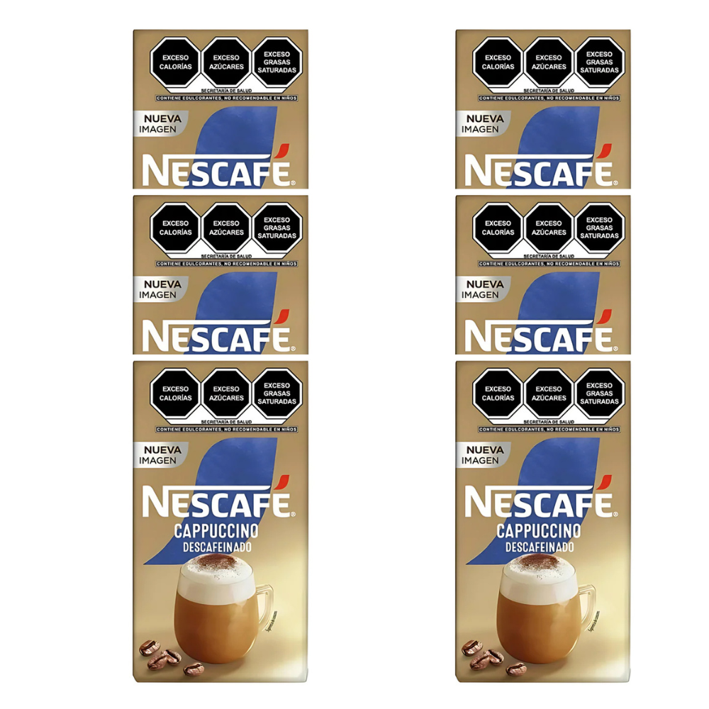 NESCAFÉ CAPPUCCINO ORIGINAL 6/6/20 g