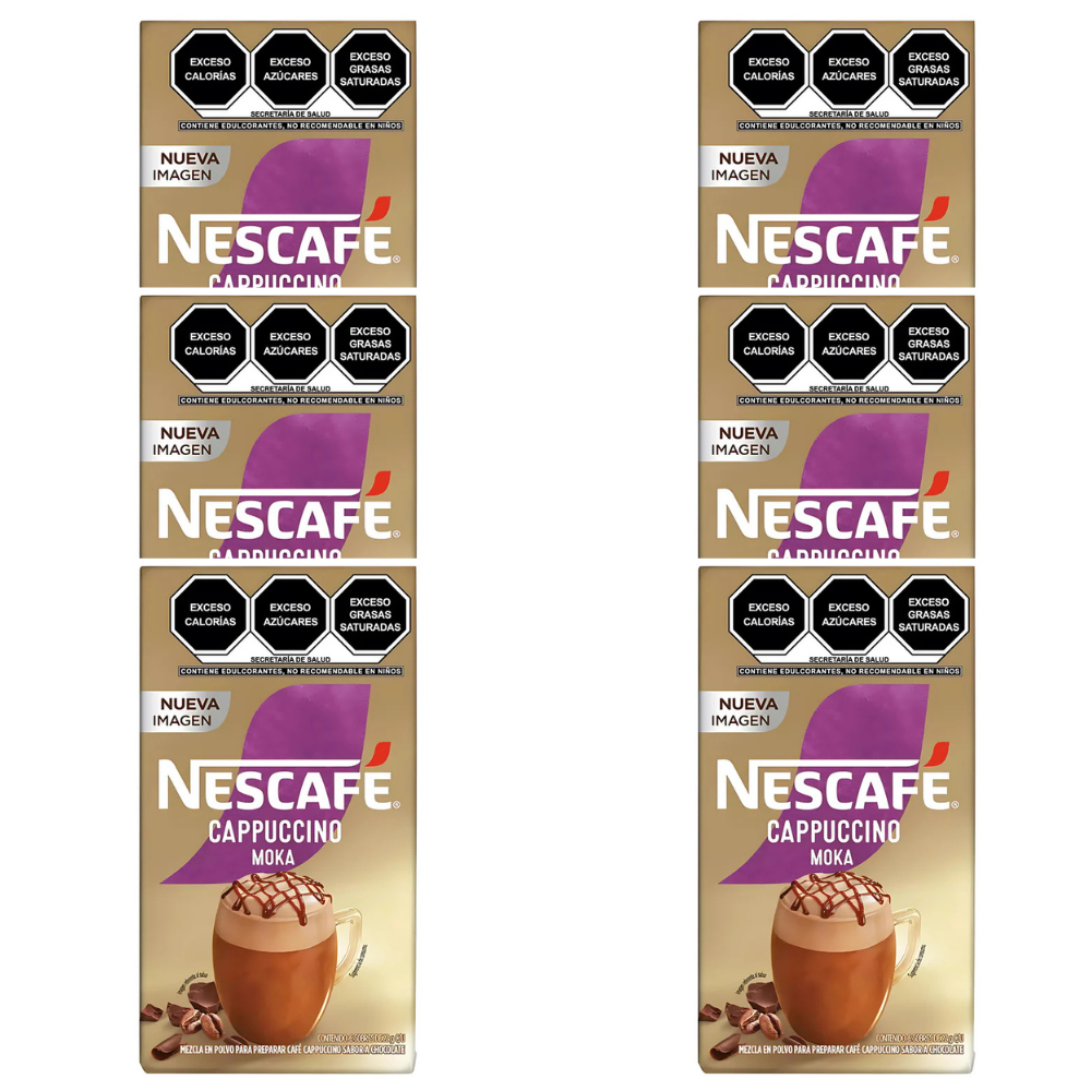 NESCAFÉ CAPPUCCINO MOKA 6/6/22GR CJ
