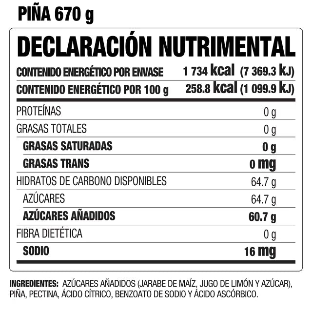 Mermelada de piña McCormick - Diferentes Presentaciones