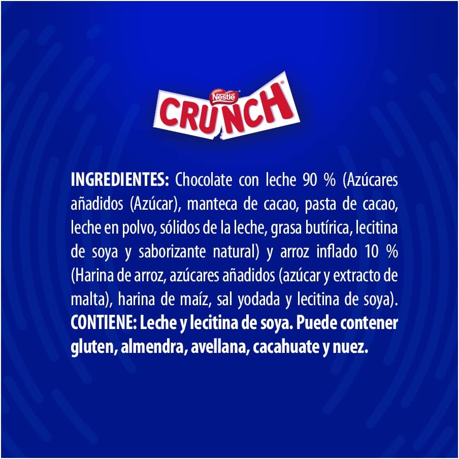 CHOCOLATE CRUNCH TROZO 9KG CJ