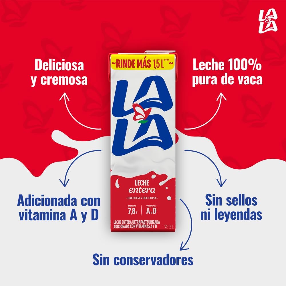 LECHE LALA ENTERA 10/1.5LT CJ