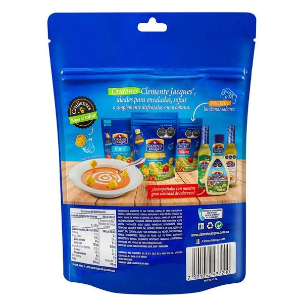 Caja de 12 Piezas de 142GR c/u de Crutones Cesar Clemente Jacques