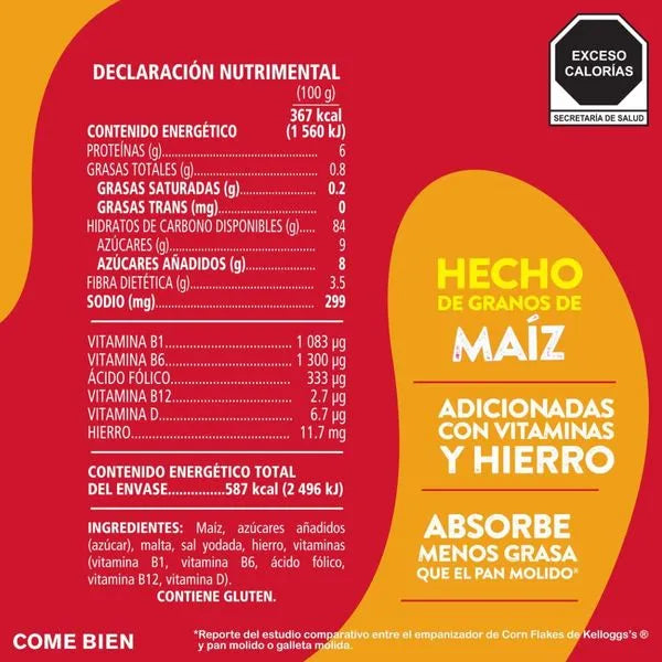 Empanizador Corn Flakes - Diferentes Presentaciones