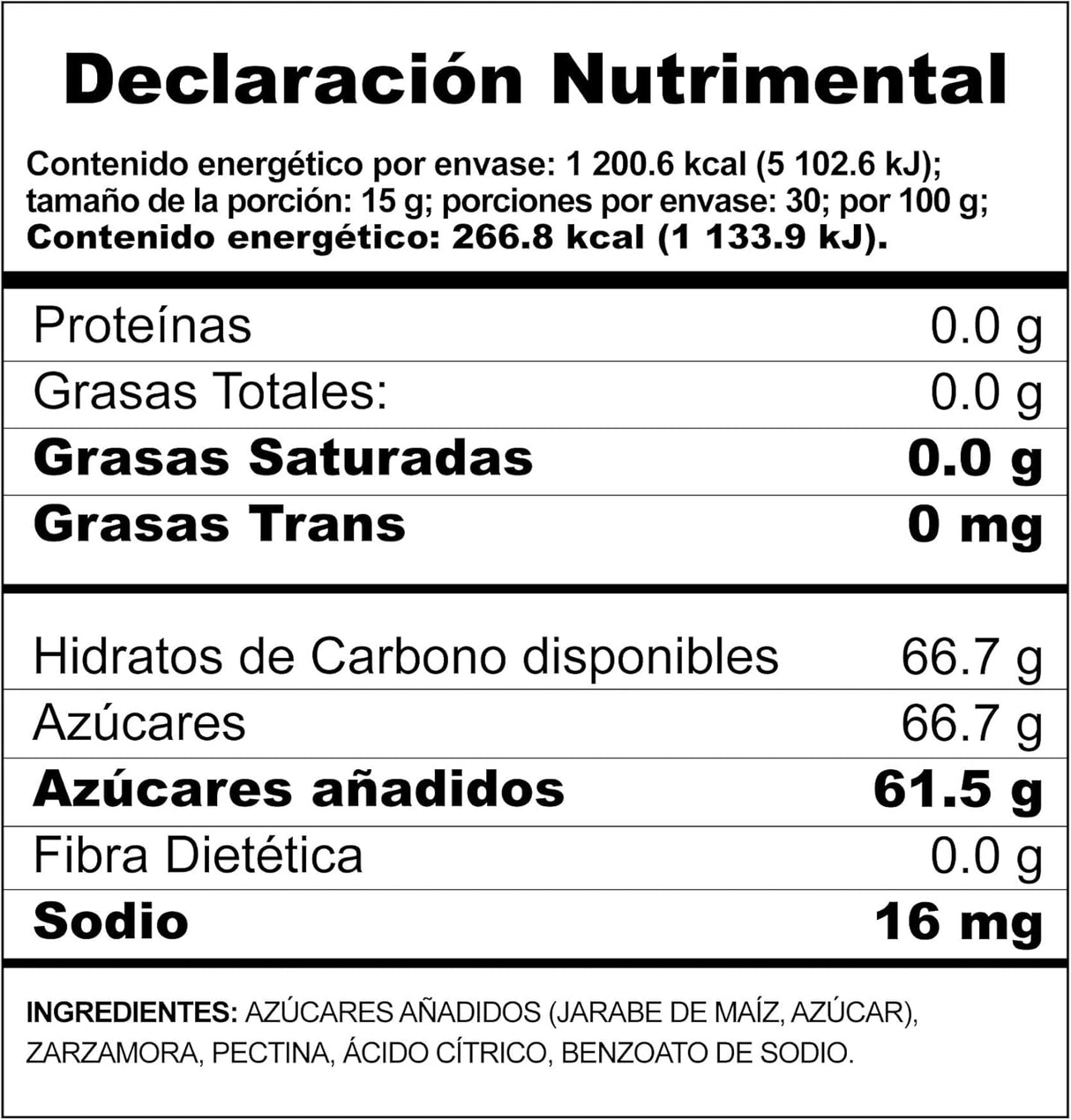 Mermelada de zarzamora McCormick - Diferentes Presentaciones