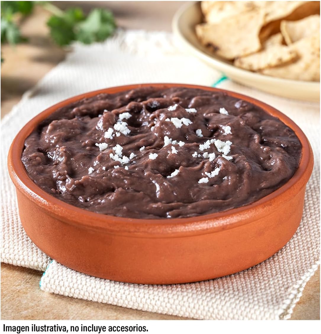 Caja de 32 piezas de 400GR c/u Frijoles Negro Refritos Isadora