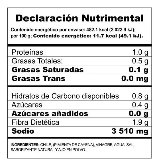 Caja de 4 Piezas de 3.78 ML c/u de Salsa Original Red Hot Franks