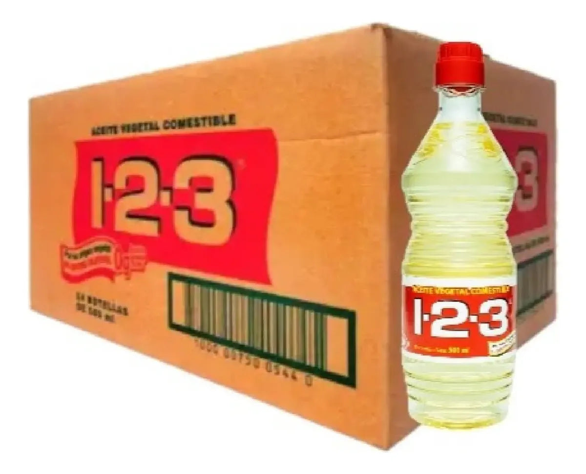 Aceite 1-2-3 - Diferentes Presentaciones