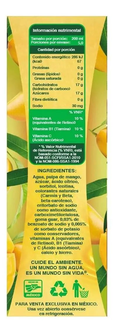 Jugo Boing Mango - Diferentes Presentaciones