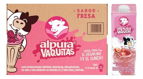 Leche Alpura Fresa - Diferentes Presentaciones