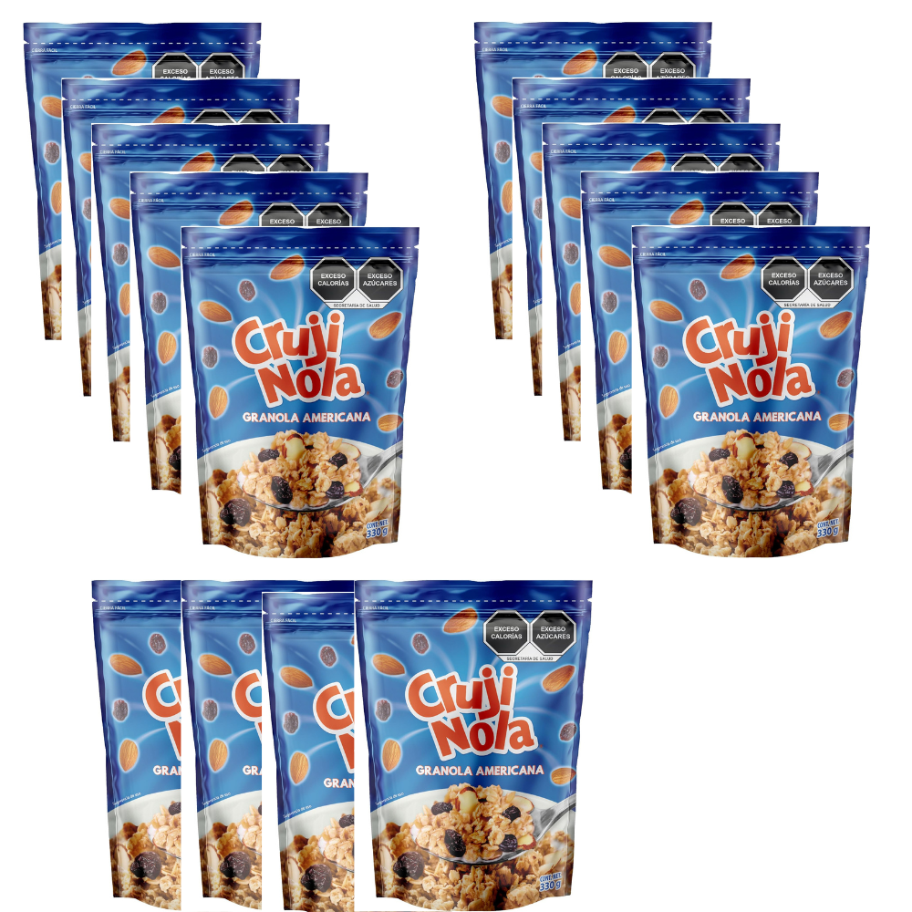 GRANOLA CRUJINOLA AMERICANA 14/330GR CJ