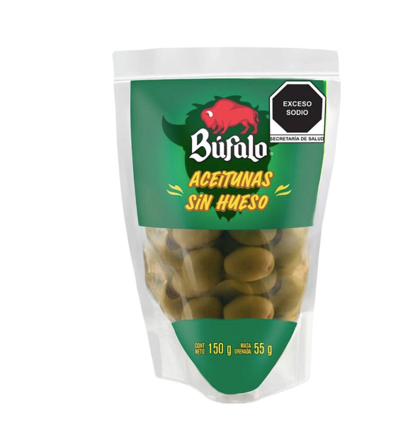 Aceitunas deshuesadas Bufalo
