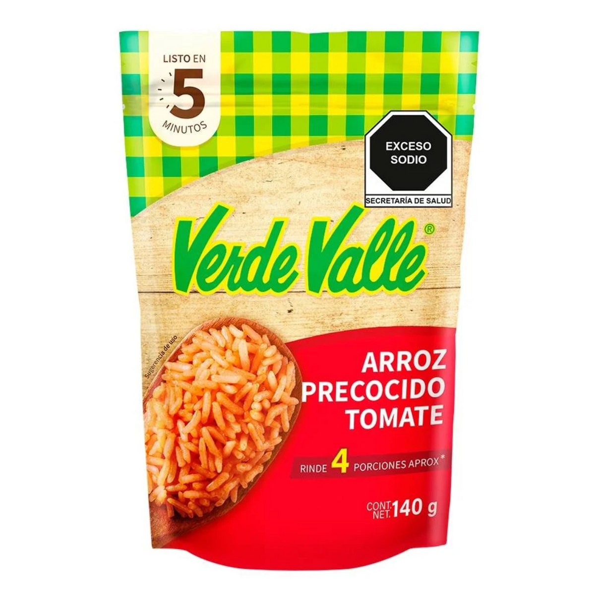 Arroz Tomate Precocido Verde Valle
