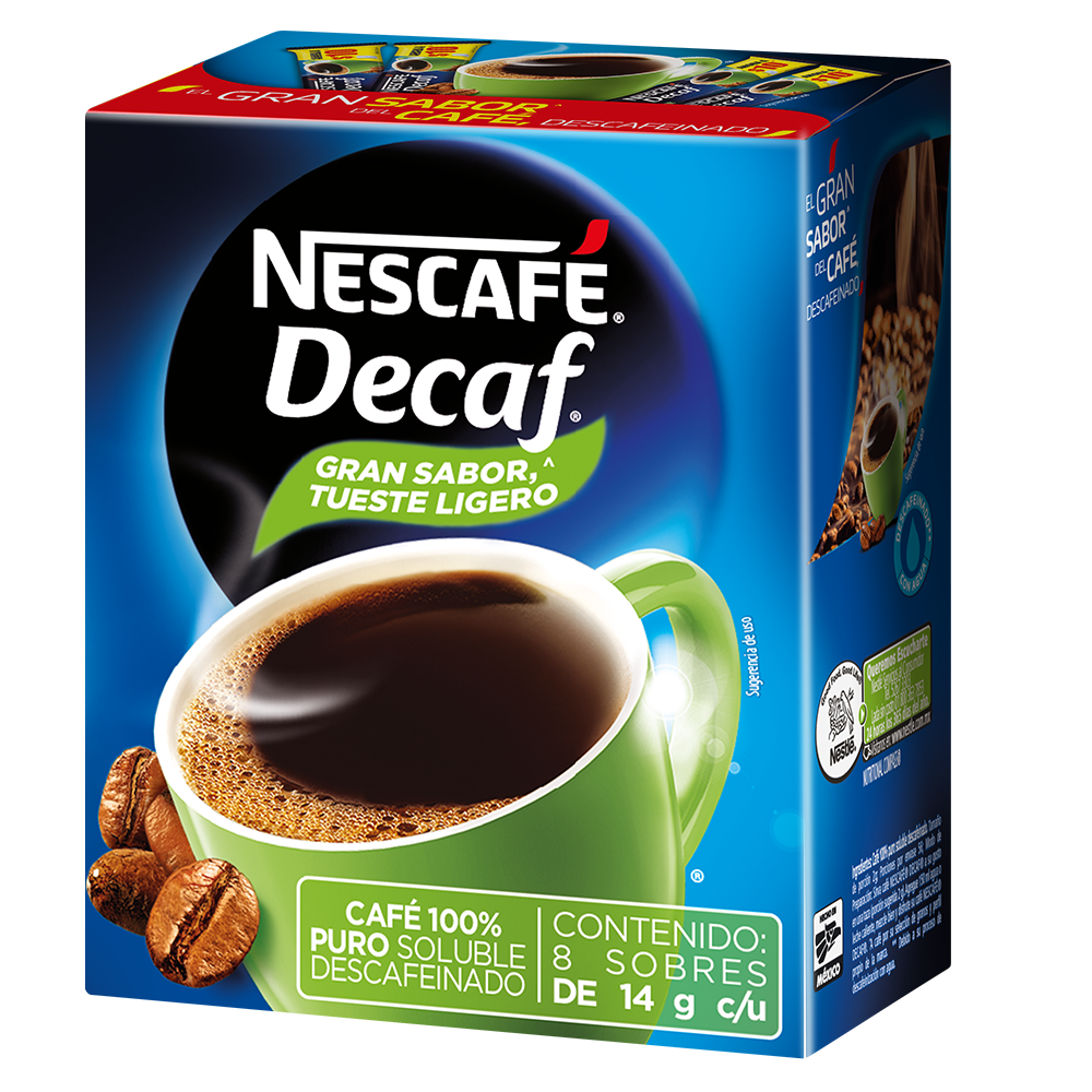 Nescafe Decaf - Diferentes Presentaciones