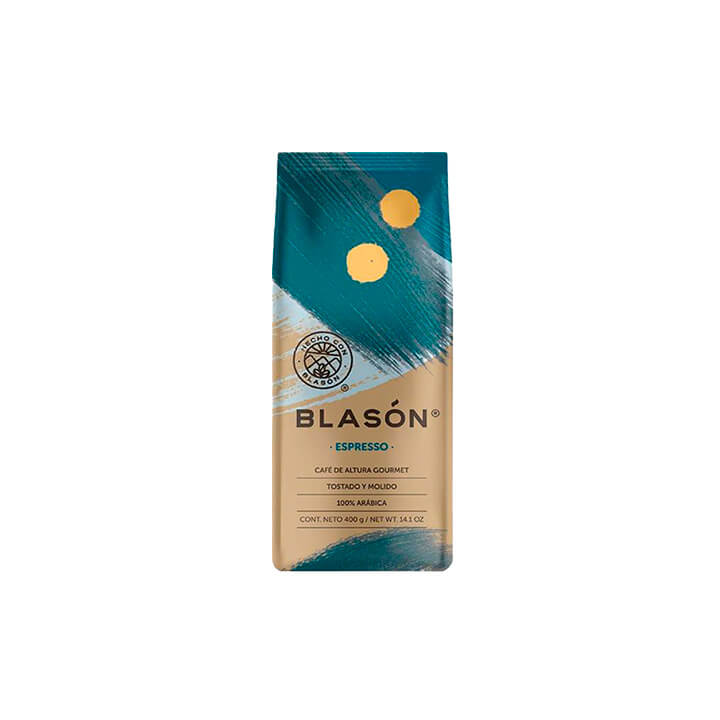 Café espresso gourmet Blason