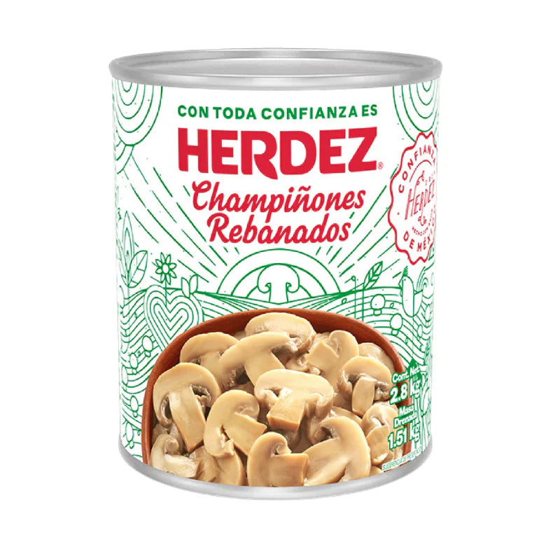 Champiñones rebanados Herdez