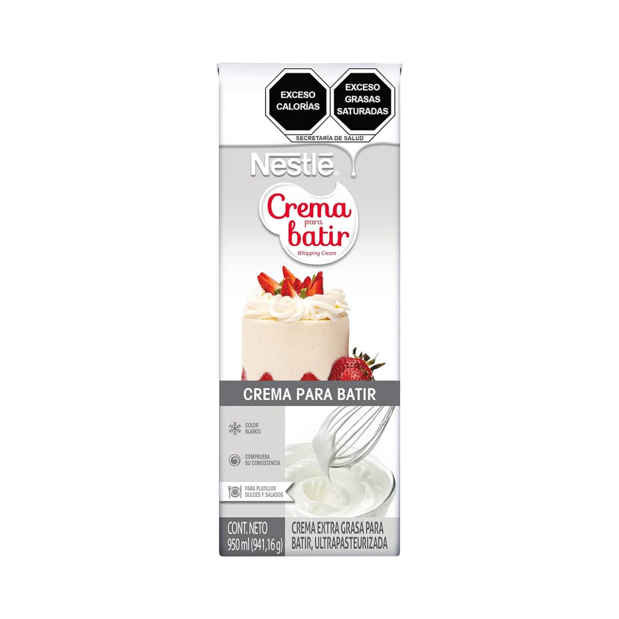 Crema para batir Nestle