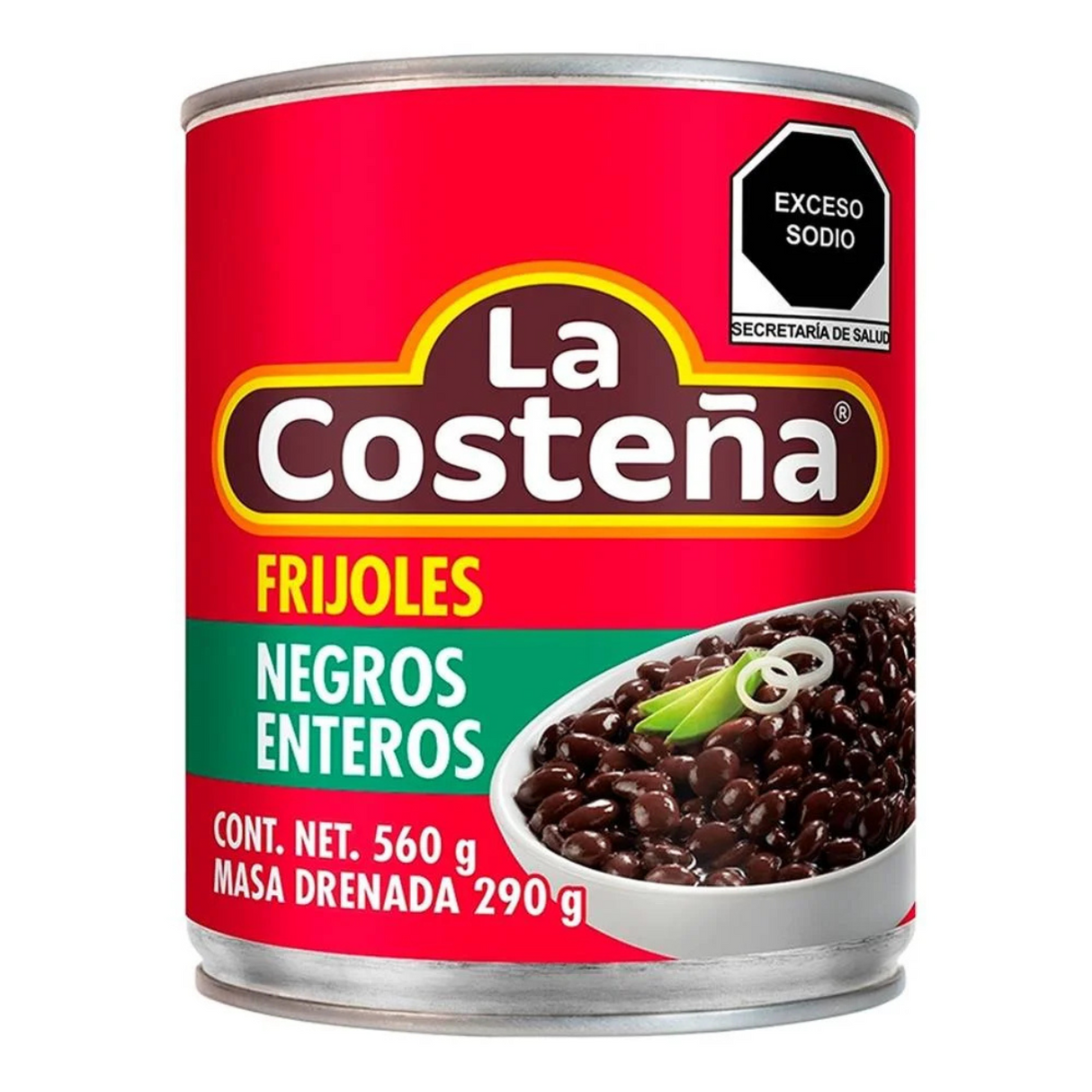 Frijoles La Costeña Negros Enteros