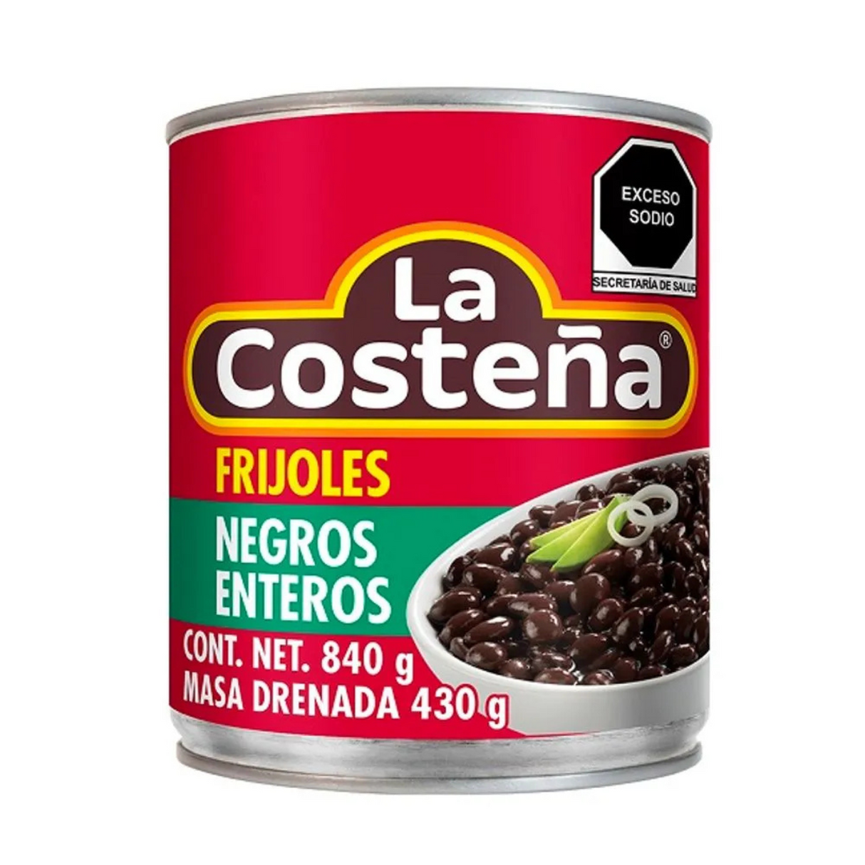 Frijoles La Costeña Negros Enteros