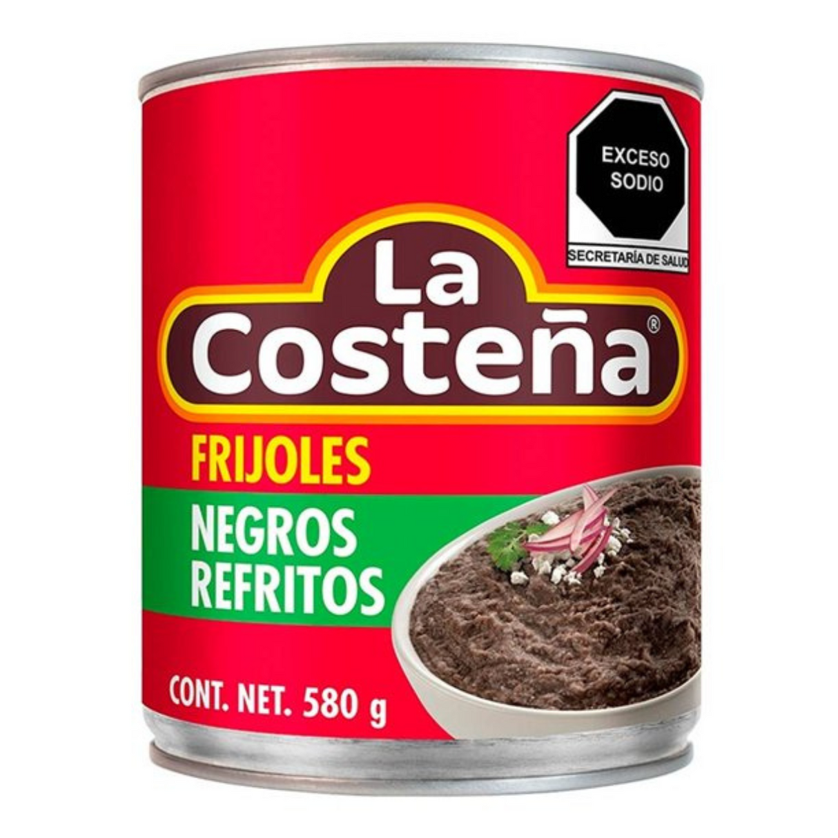 Frijoles La Costeña Negros Refritos