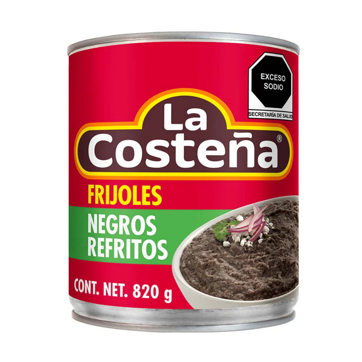Frijoles La Costeña Negros Refritos