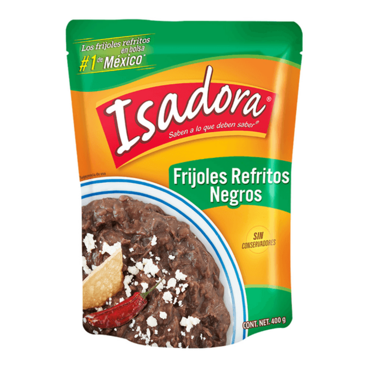 Frijoles Negro Refritos Isadora