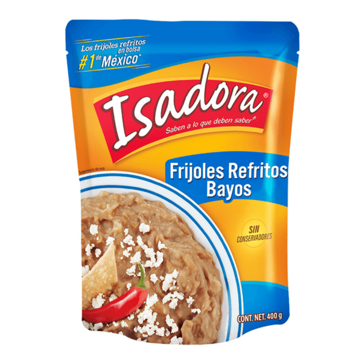 Frijoles Bayos Refritos Isadora