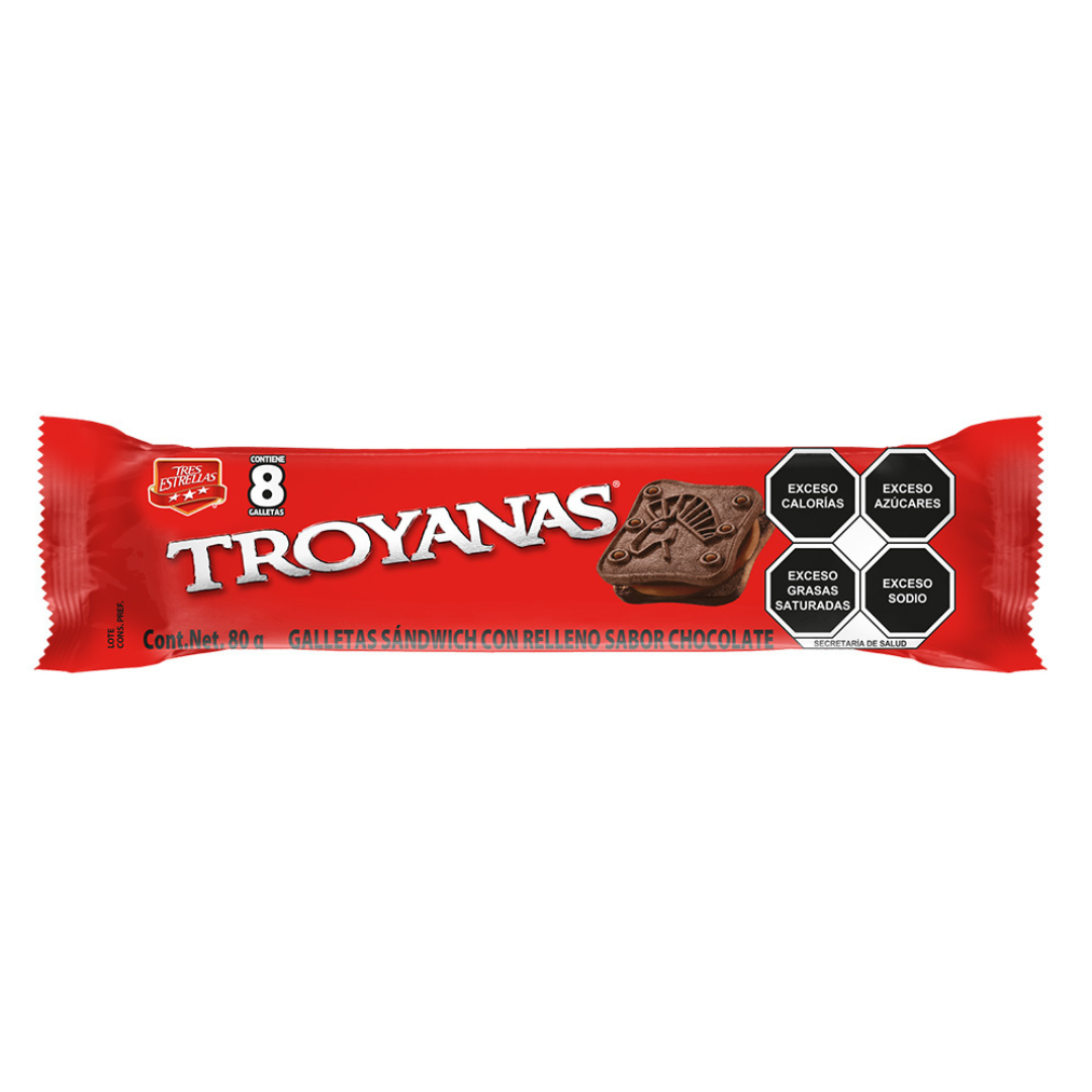 Galletas Troyanas Chocolate