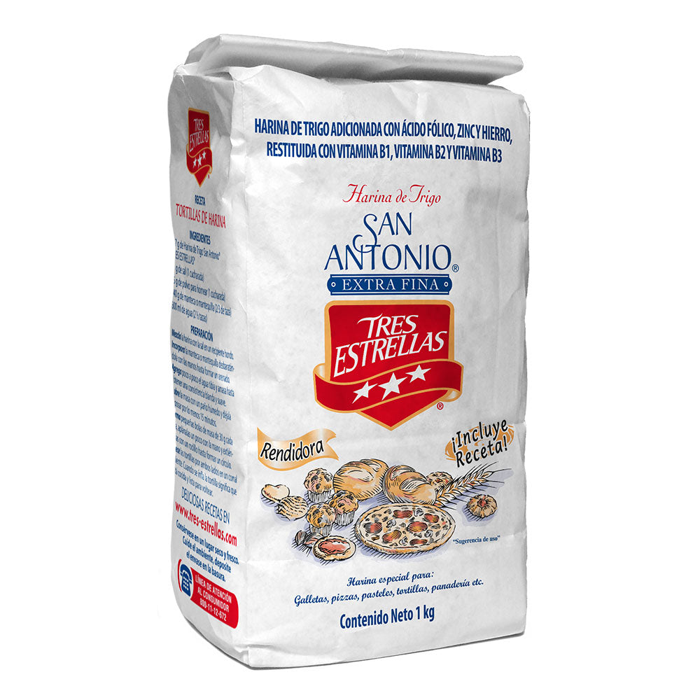 Harina San Antonio Tres Estrellas