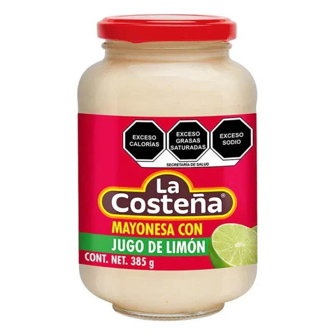Mayonesa con jugo de limón La Costeña