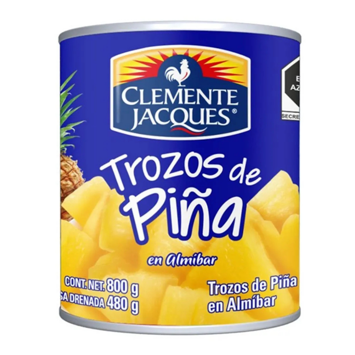 Piña almibar Clemente Jacques Trozos
