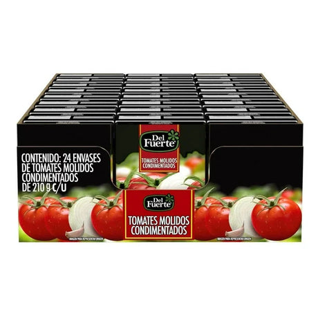 Caja de Pure Tomate Del Fuerte Condimentado -Diferentes Presentaciones
