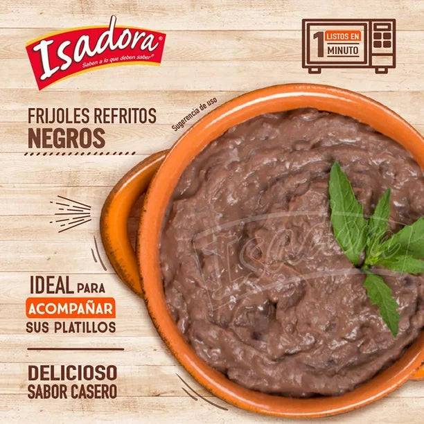 FRIJOLES ISADORA NEGRO 24/430GR CJ
