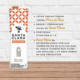 Caja de 12 Piezas de 1LT c/u de Leche Santa Clara Deslactosada