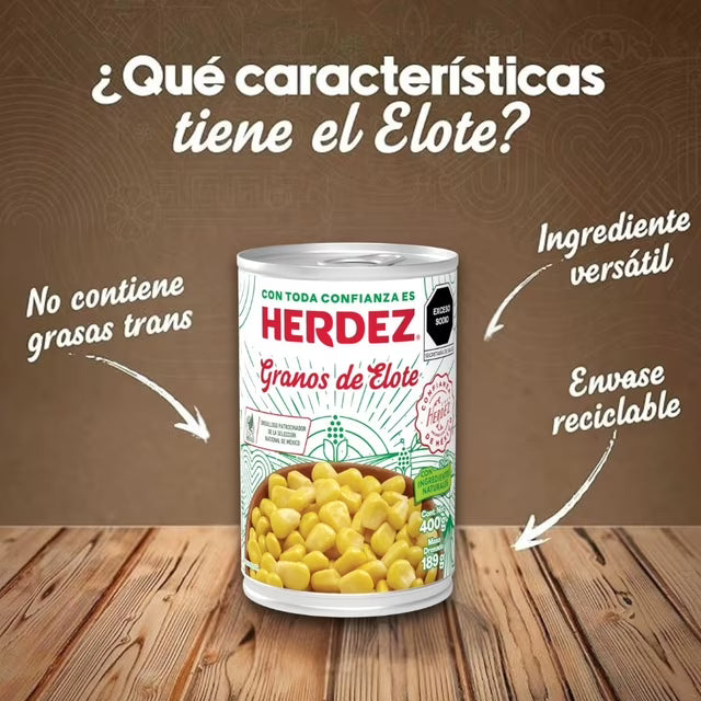 GRANOS DE ELOTES HERDEZ 24/400GR CJ