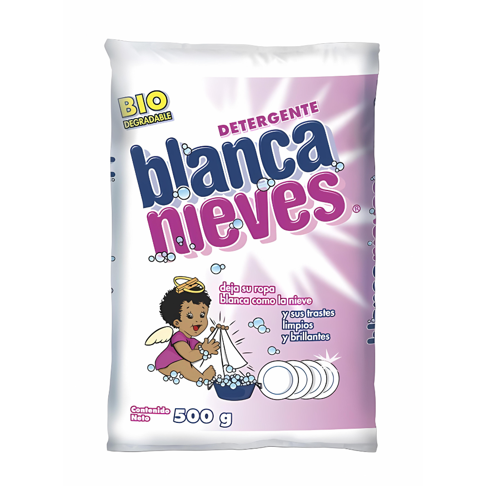 DETERGENTE EN POLVO BLANCA NIEVES 500GR