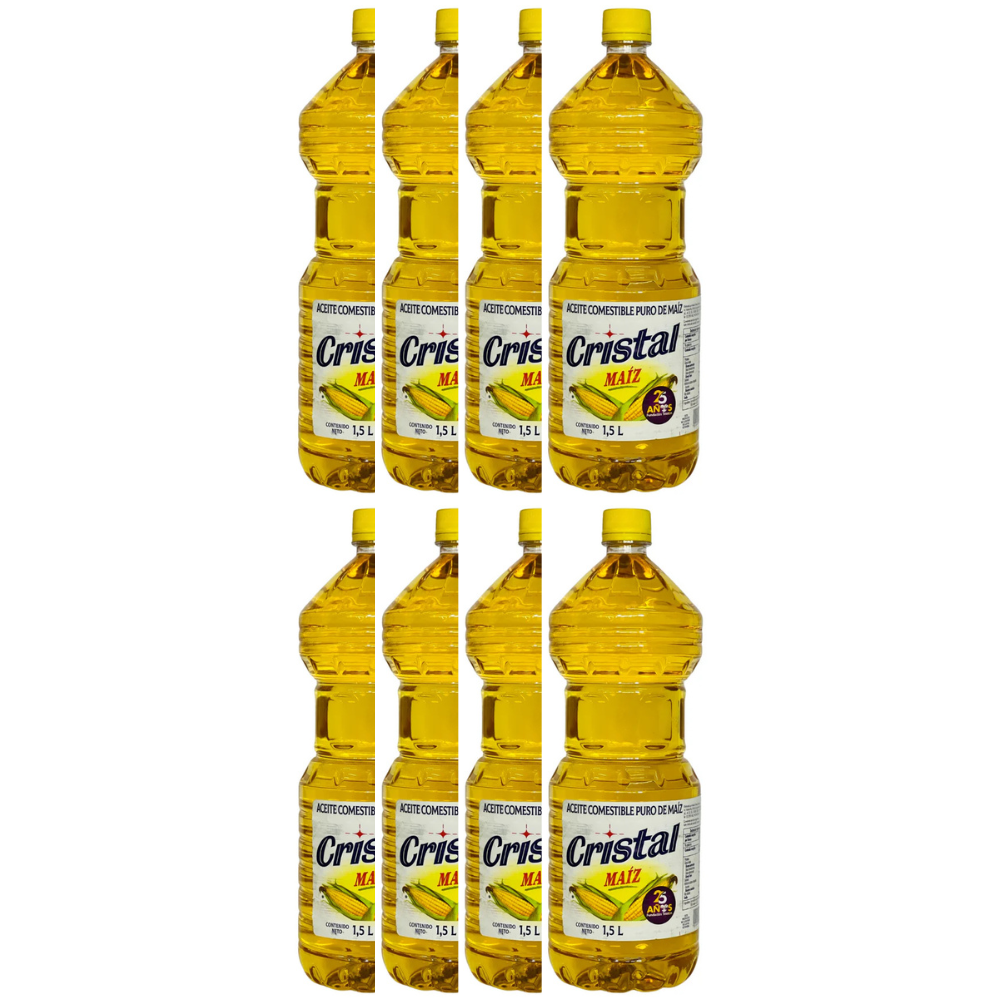 Aceite Cristal Maiz - Diferentes Presentaciones