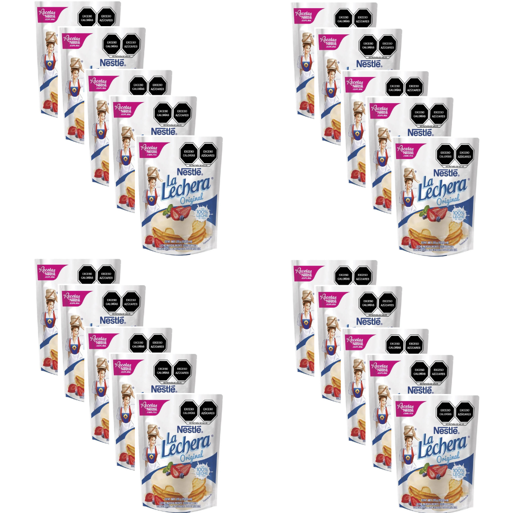 Caja de 20 Piezas de 209 GR c/u Leche Condensada La Lechera
