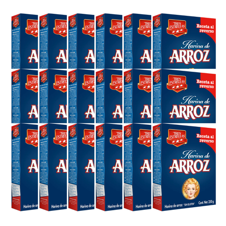 Harina De Arroz Tres Estrellas - Diferentes Presentaciones