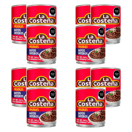Frijoles La Costeña Bayos Enteros - Diferentes Presentaciones